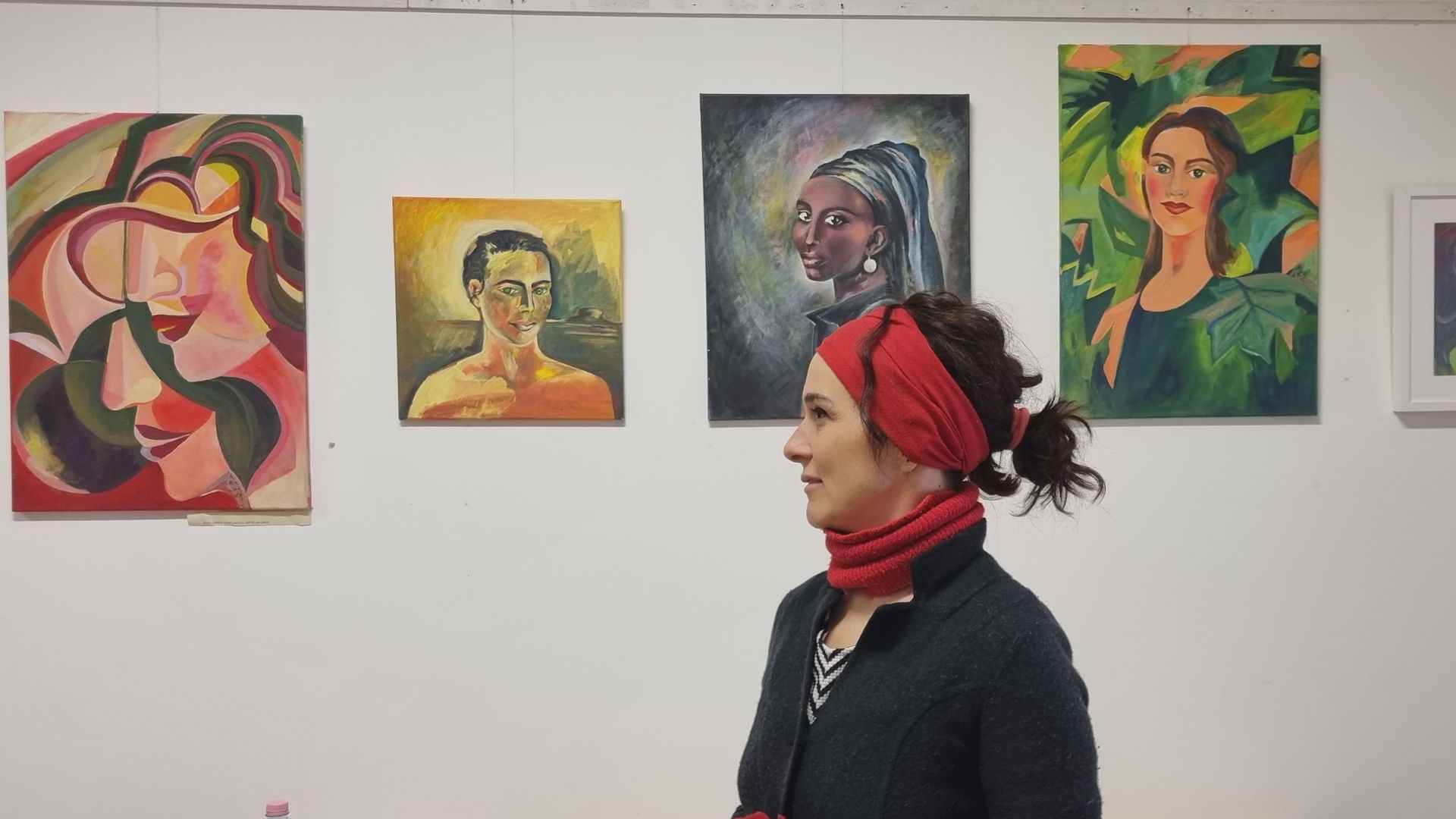 Kezdek folytatódni - Kővári Zsuzsanna festményei a Folyosó Galériában
